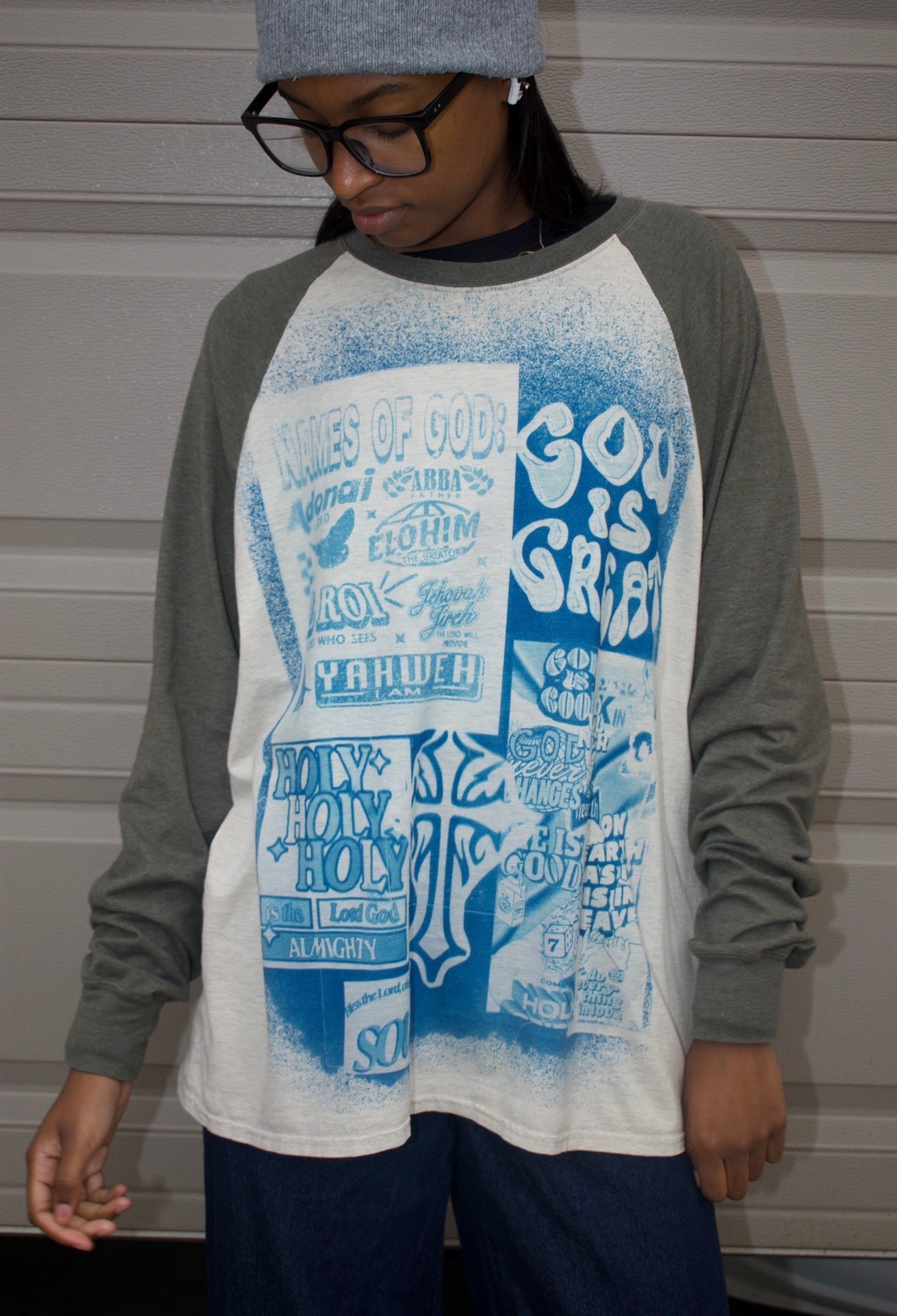 Jesus Raglan Longsleeve - XL