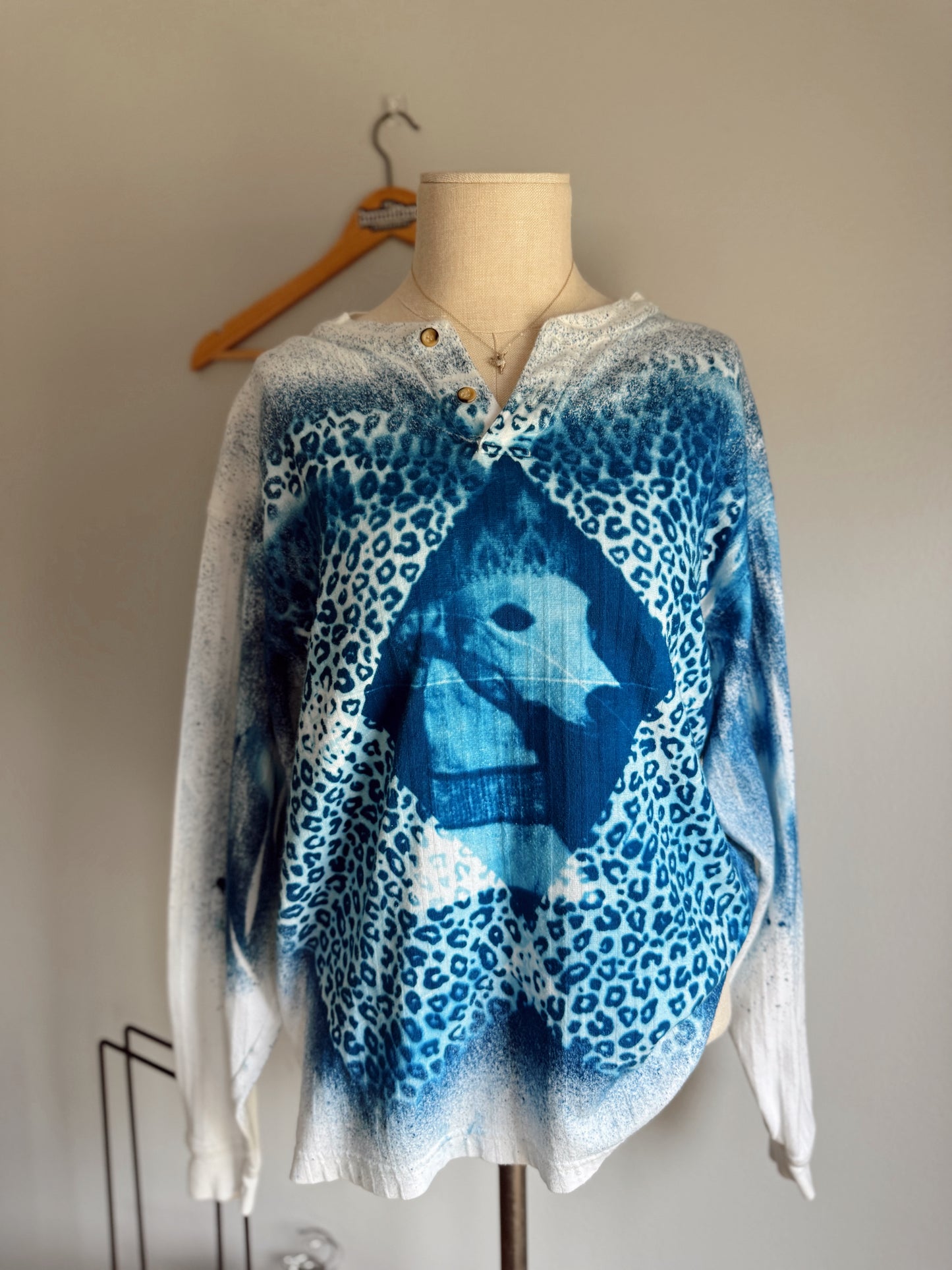 puppy princess leopard print (medium)