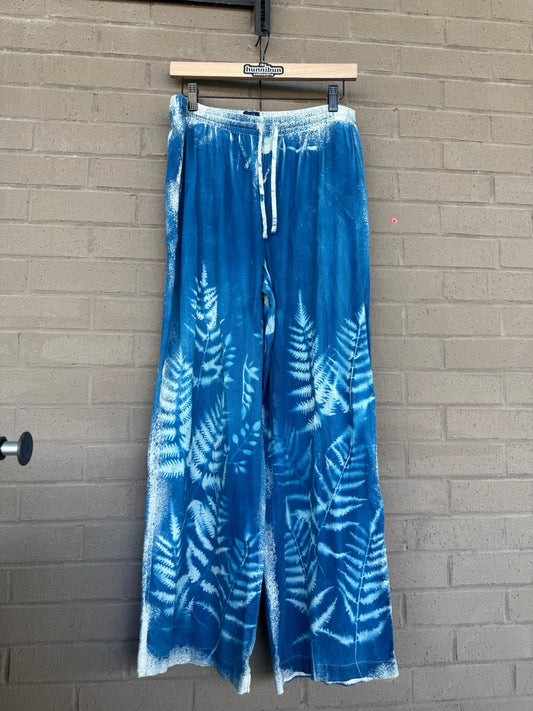 linen fern pants - medium