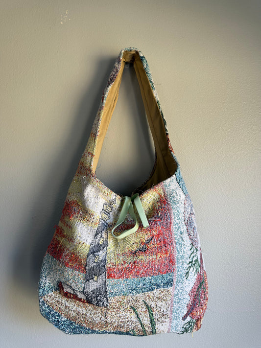 Lighthouse Tapestry Bag