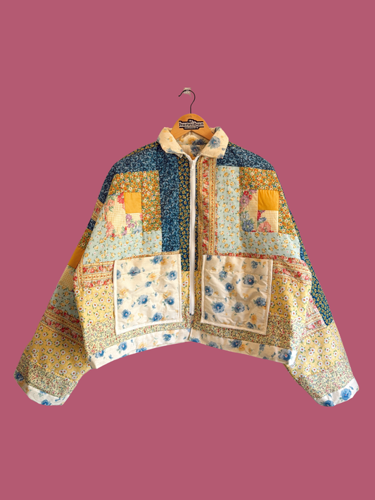 Floral Quilted Jacket - XXL