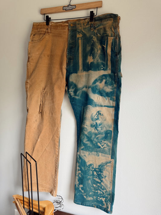 greco-roman art distressed dickies (38x32)