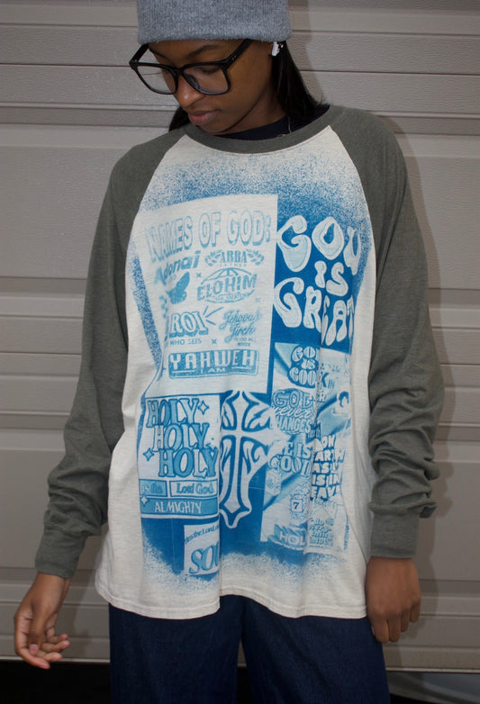 Jesus Raglan Longsleeve - XL