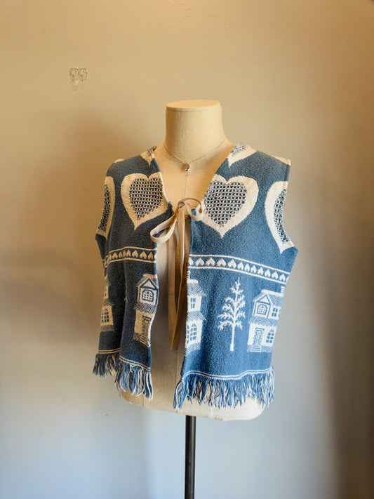 Sweethearts Vest Blue - S/M