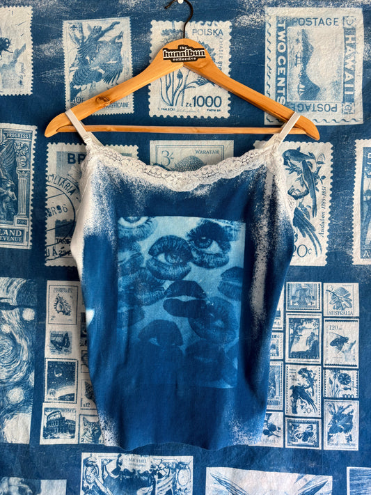 kisses lace tank - large