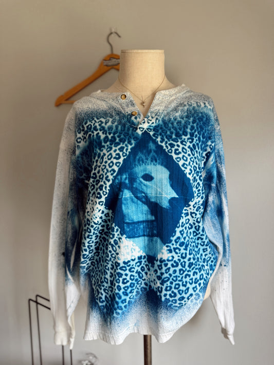 puppy princess leopard print (medium)