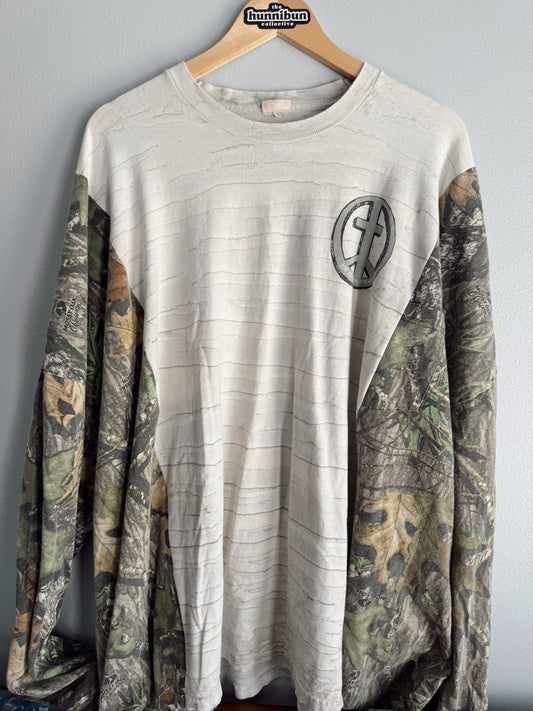 peace sign camo - xxxl